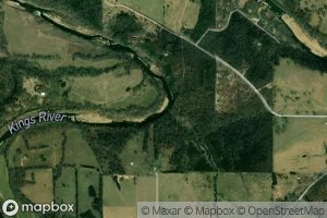 Satellite map of the Marshall Branch