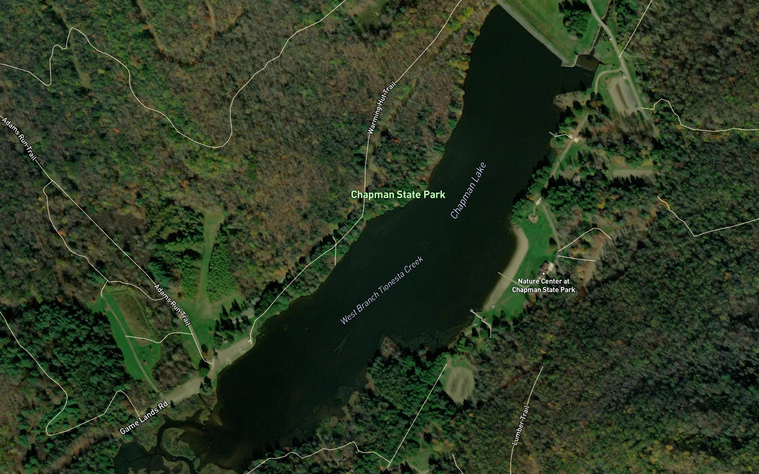 Chapman Dam Reservoir