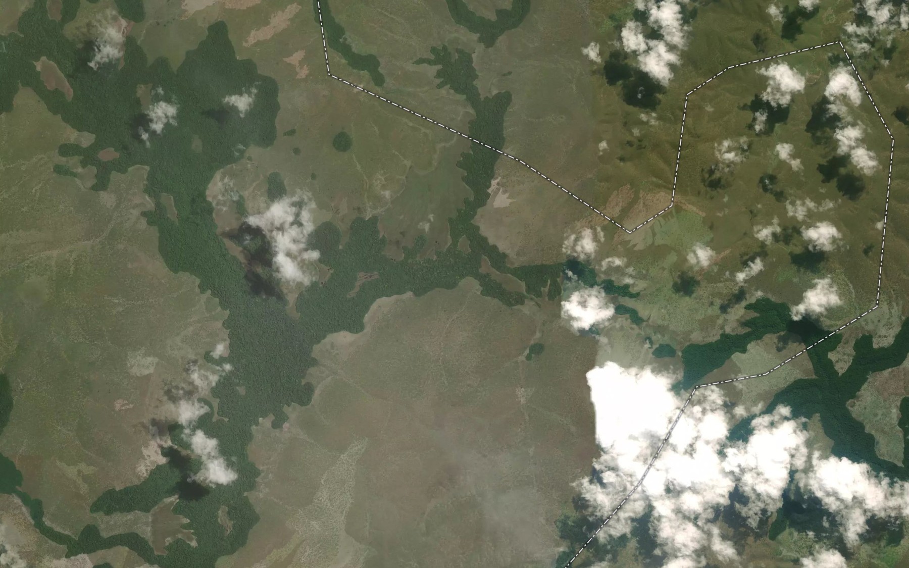 Satellite map of the Banka