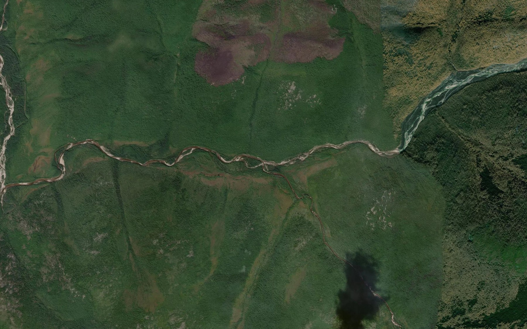 Satellite map of the Giirkan