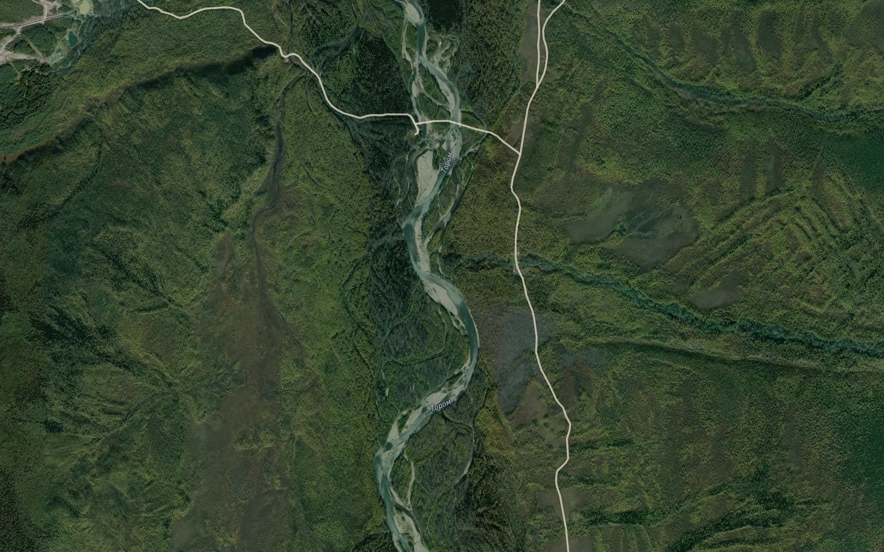 Satellite map of the Ulirindya