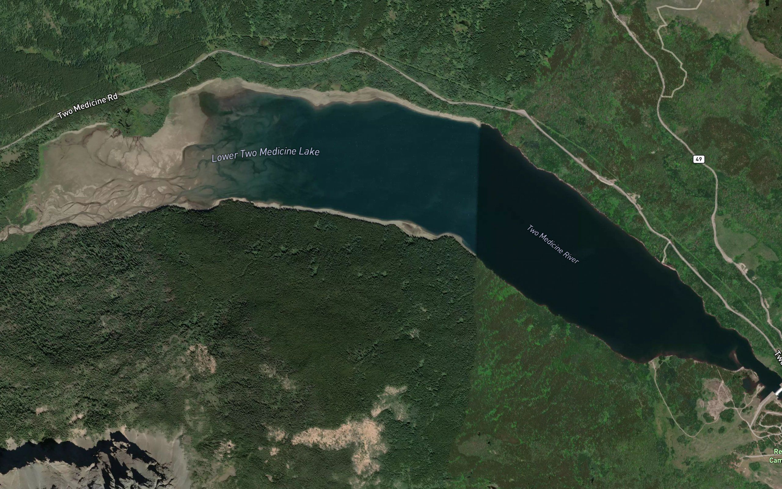 Lower Two Medicine Lake