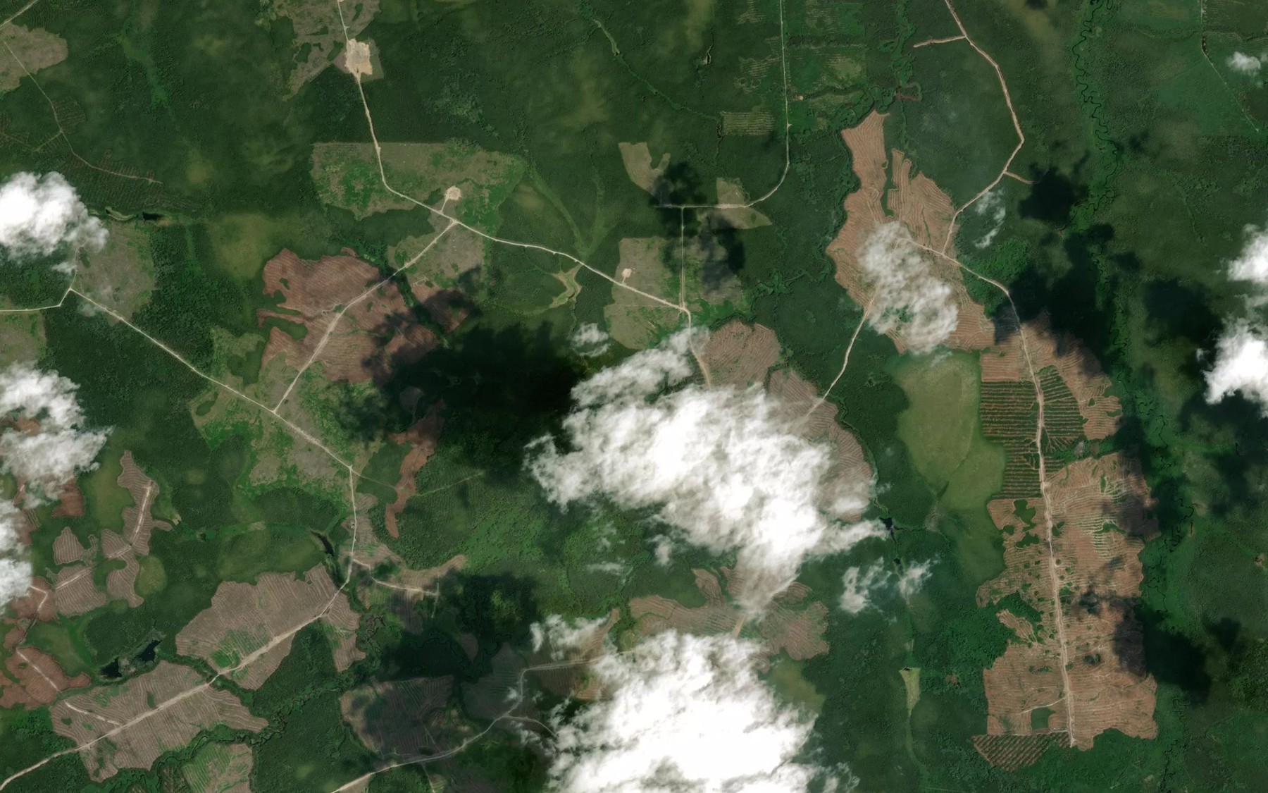 Satellite map of the Ruisseau Kakickadawaga