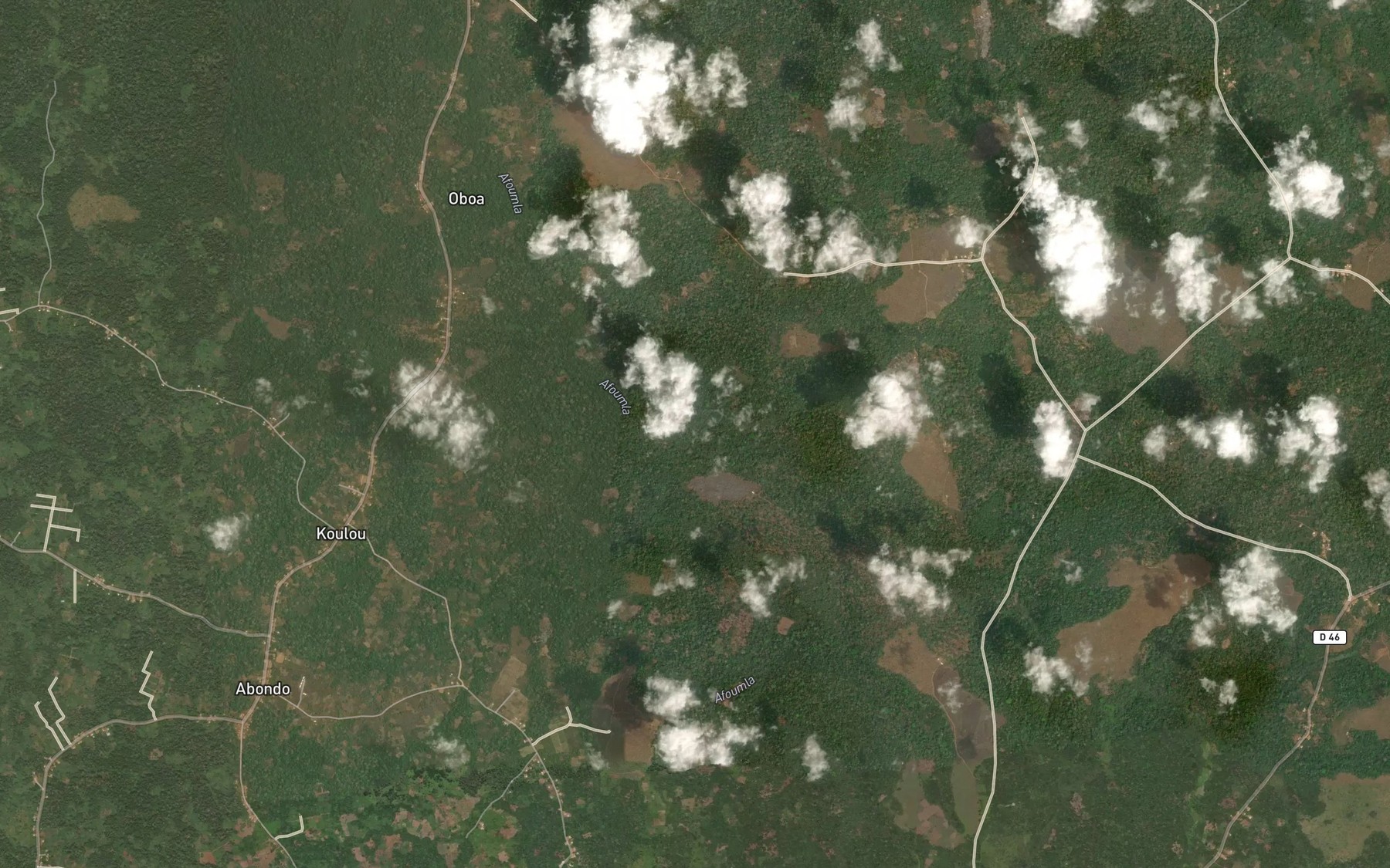 Satellite map of the Soui