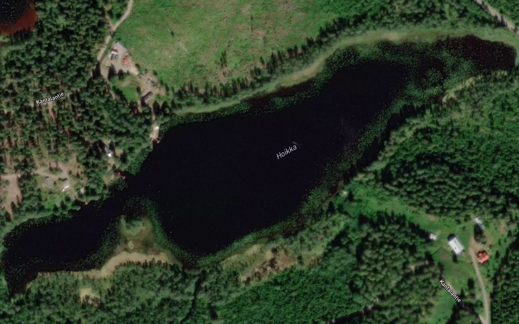 Satellite map of the Hoikka