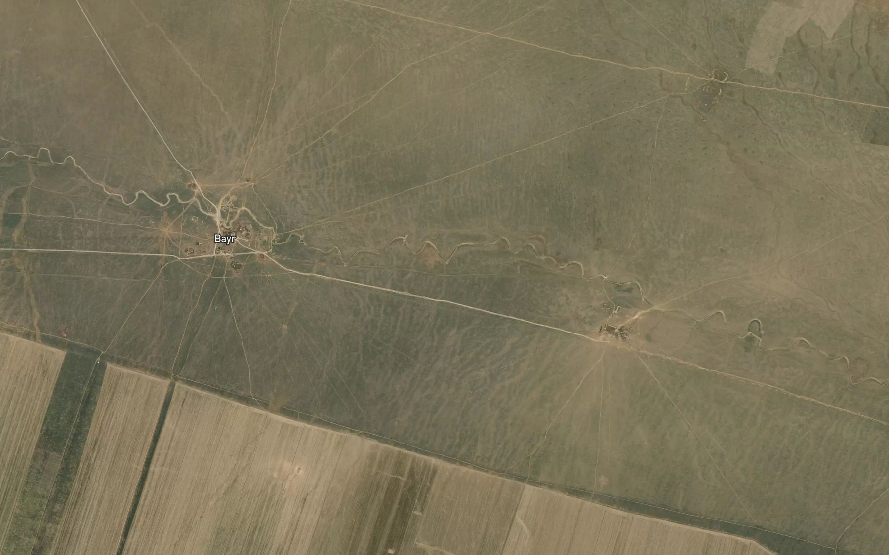 Satellite map of the Balka Manta
