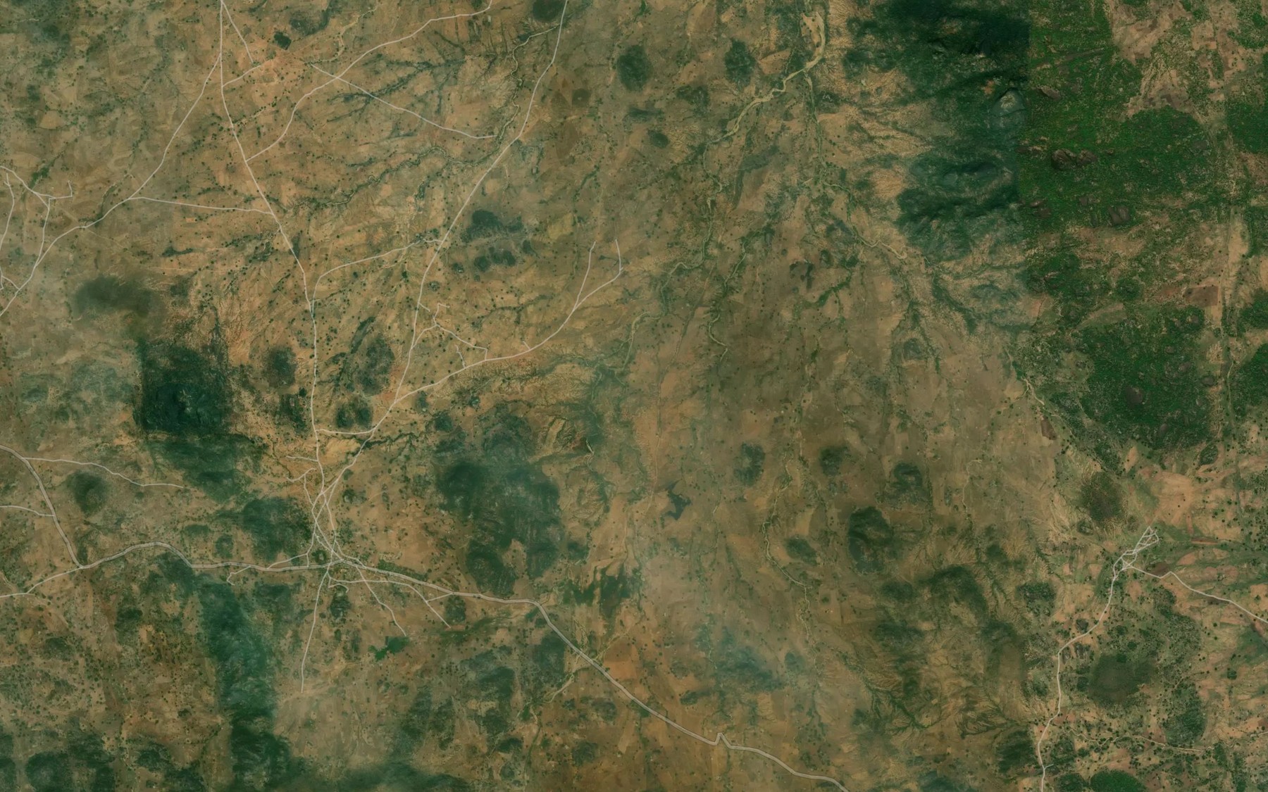 Satellite map of the Mayel Hangkwon