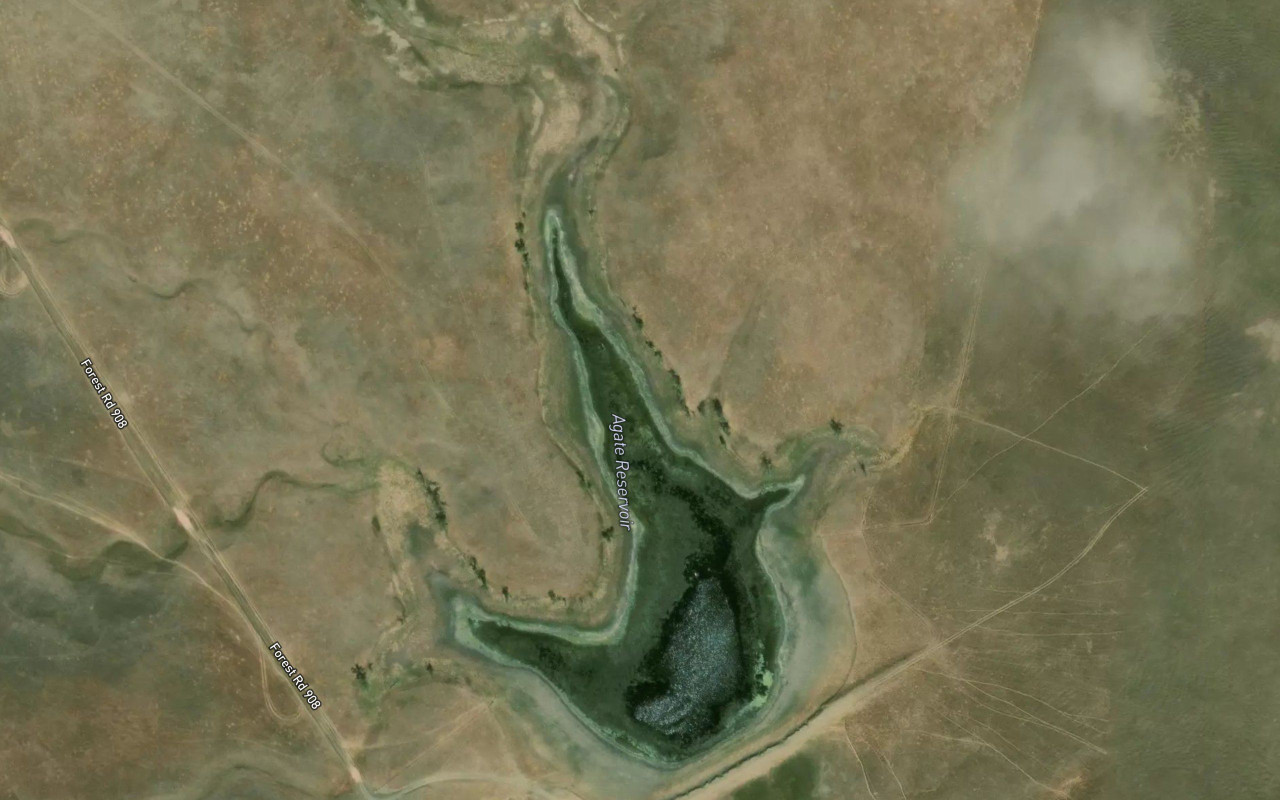 Agate Dam Reservoir