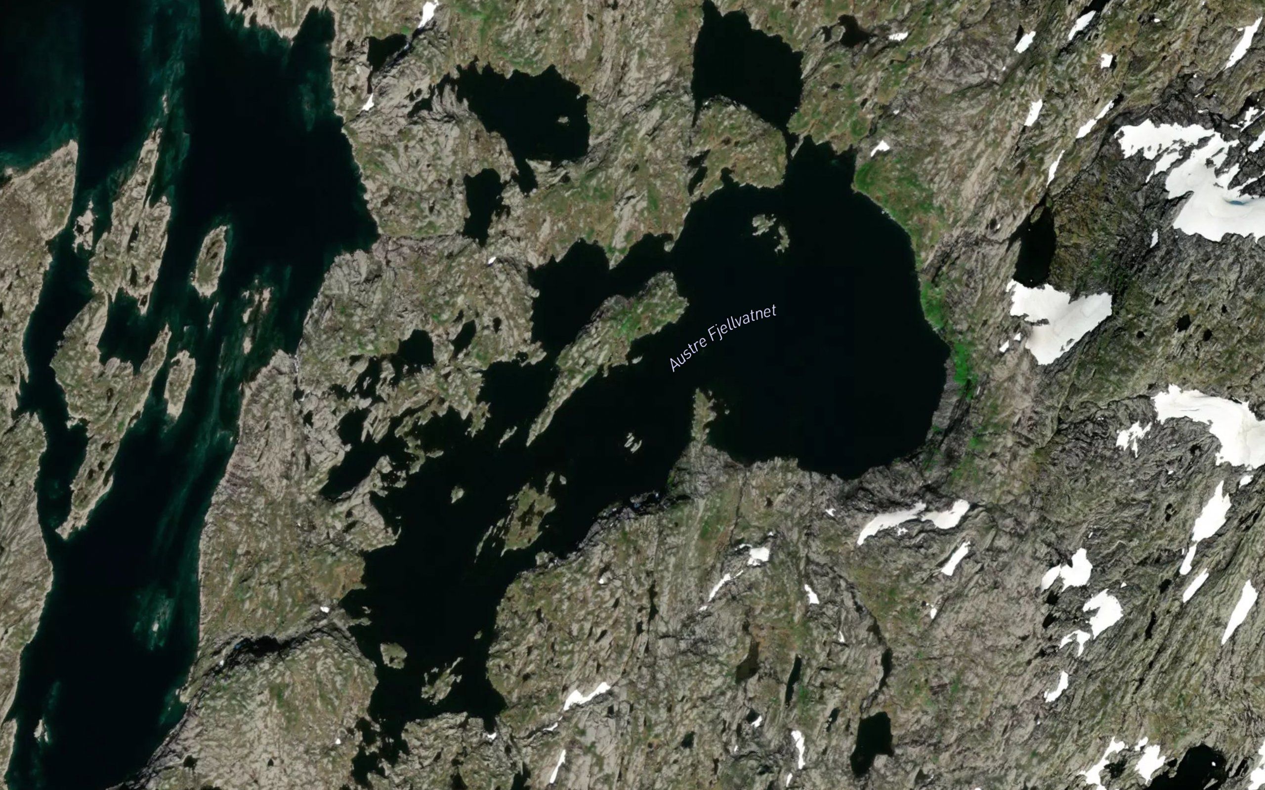 Fjellvatnet,austre