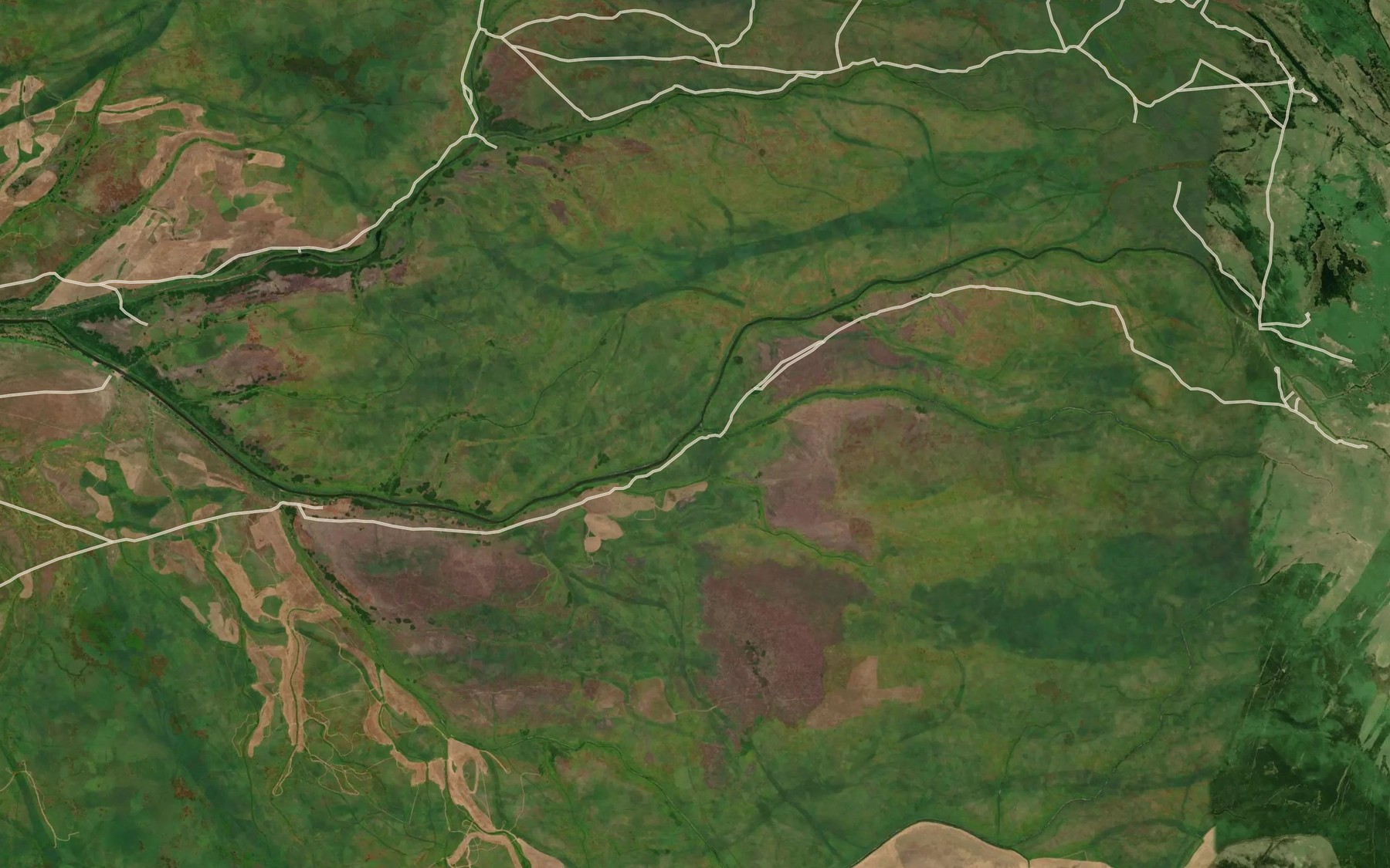 Satellite map of the Il'inka