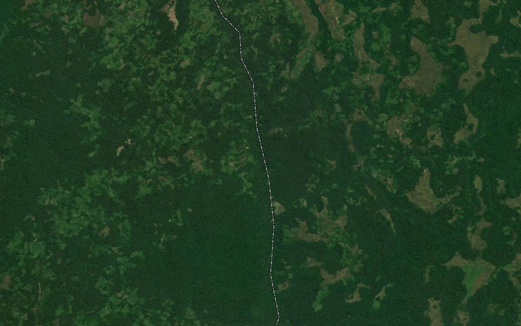 Satellite map of the Songua