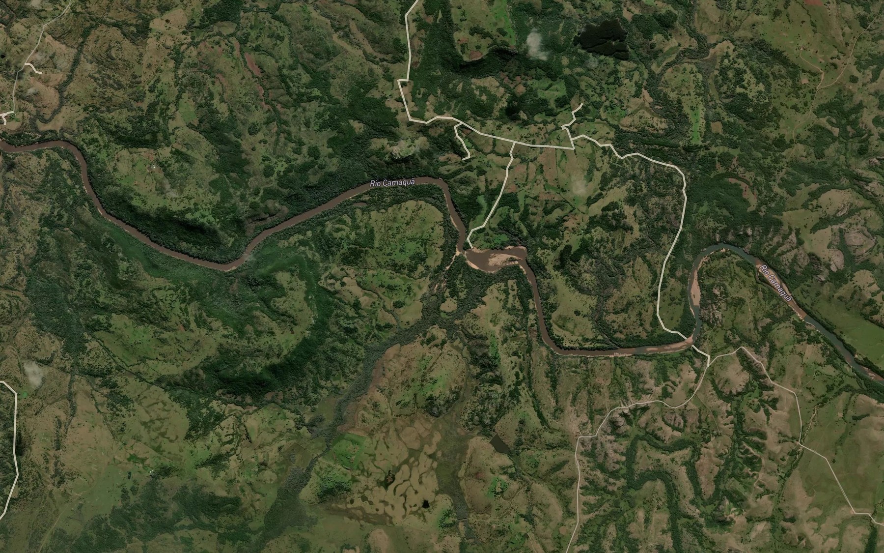 Satellite map of the Arroio da Restinga