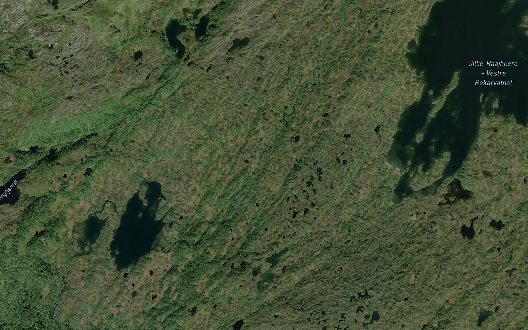 Satellite map of the Slerke-johke