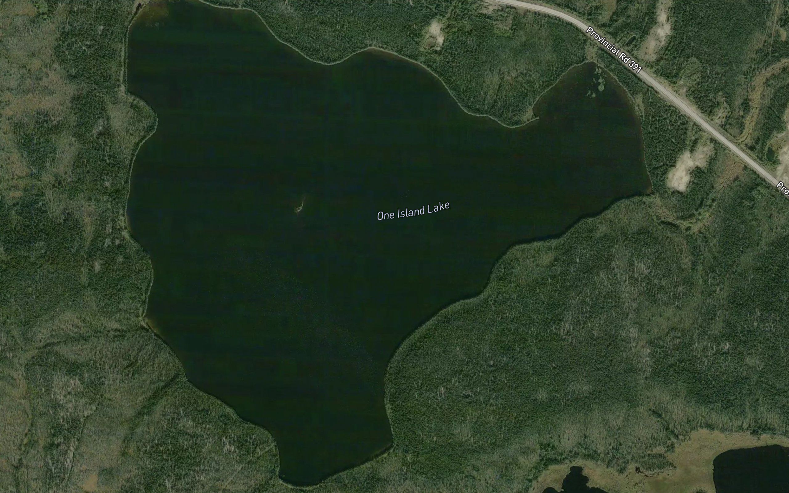 One Island Lake