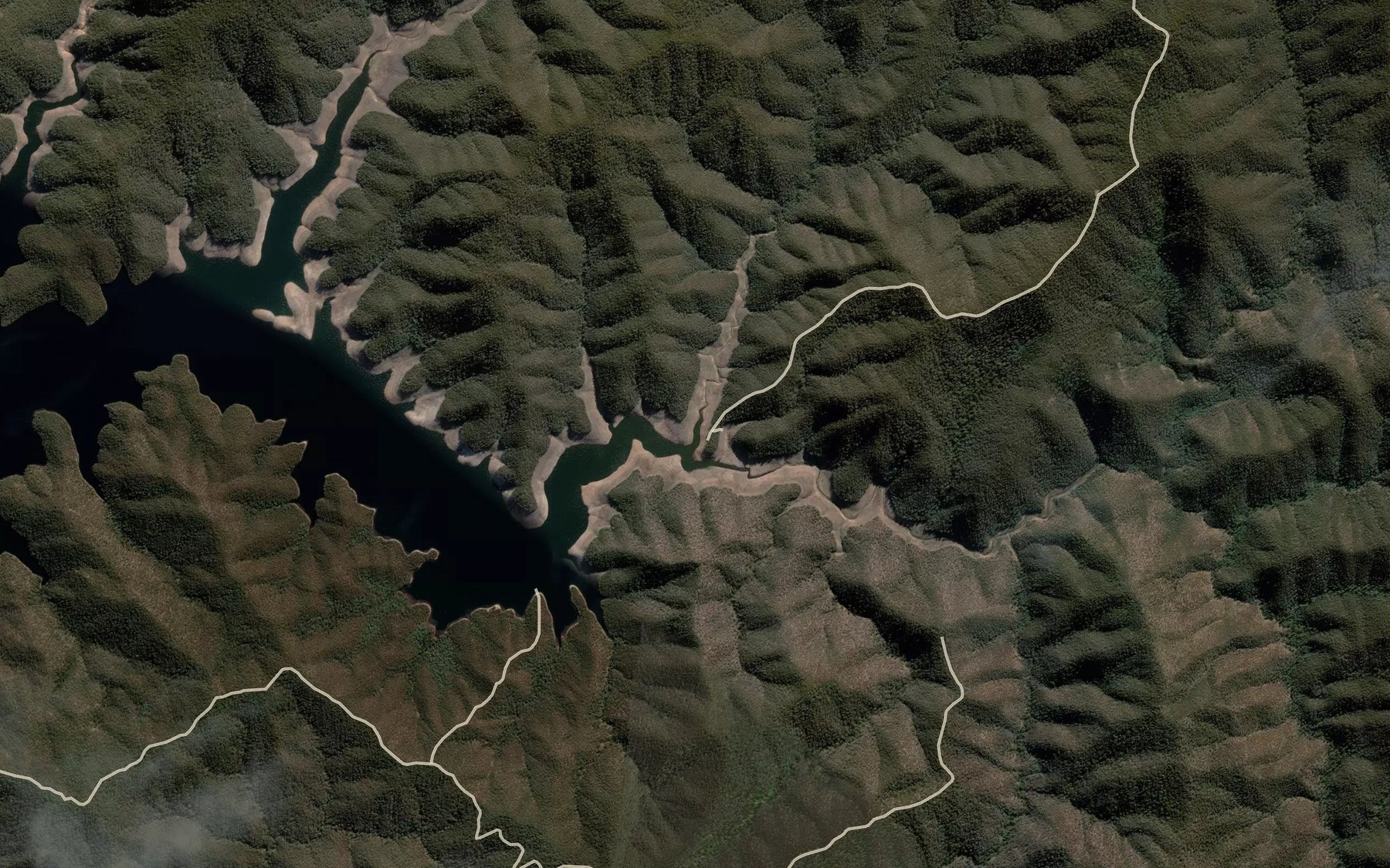 Satellite map of the Spot 5