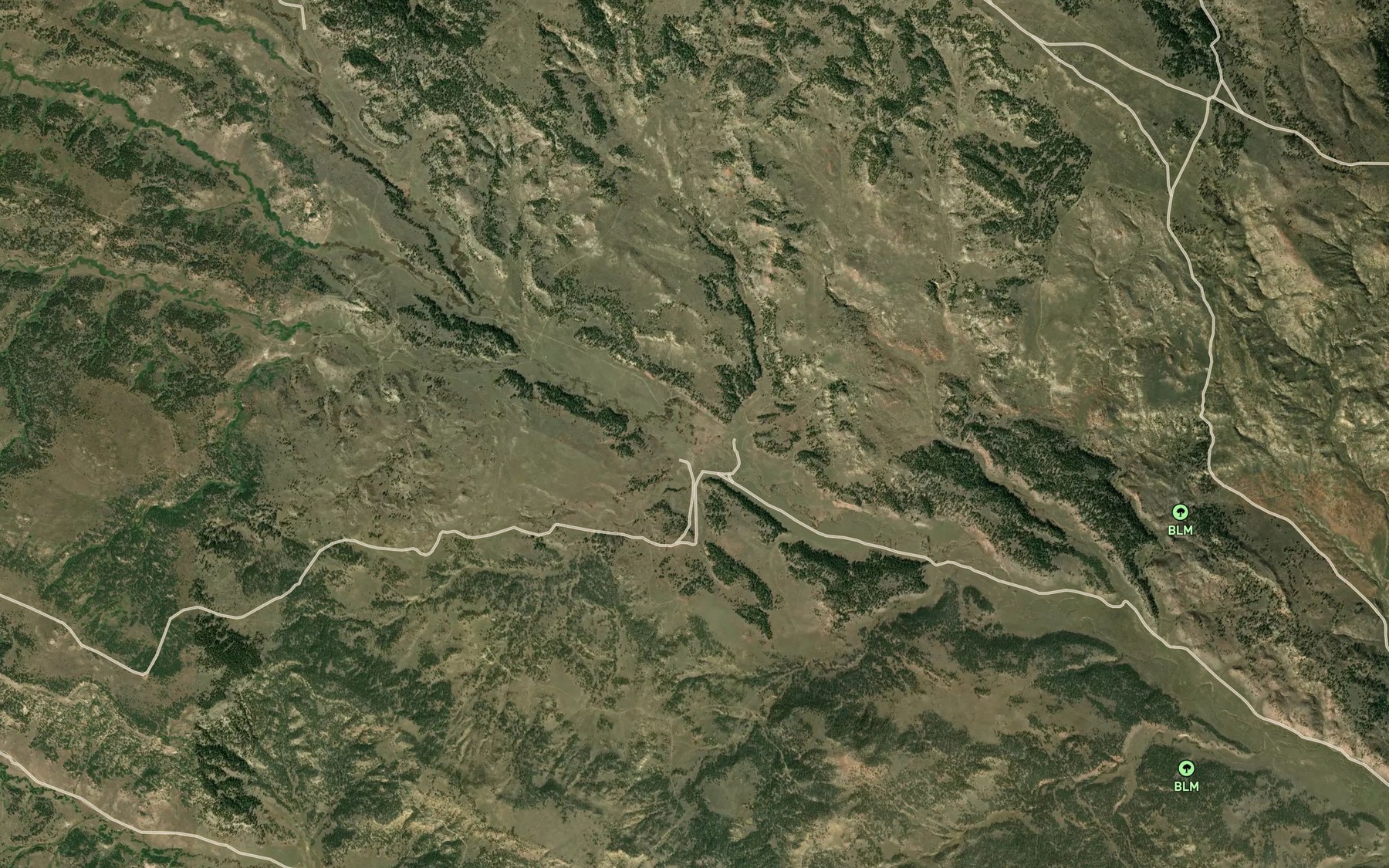 Satellite map of the 05S41E31CBBC01 Spring