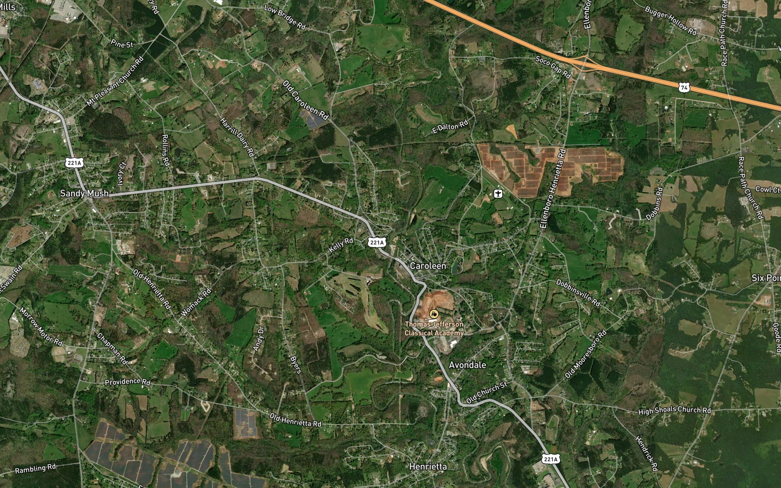 Cone Mills Lake