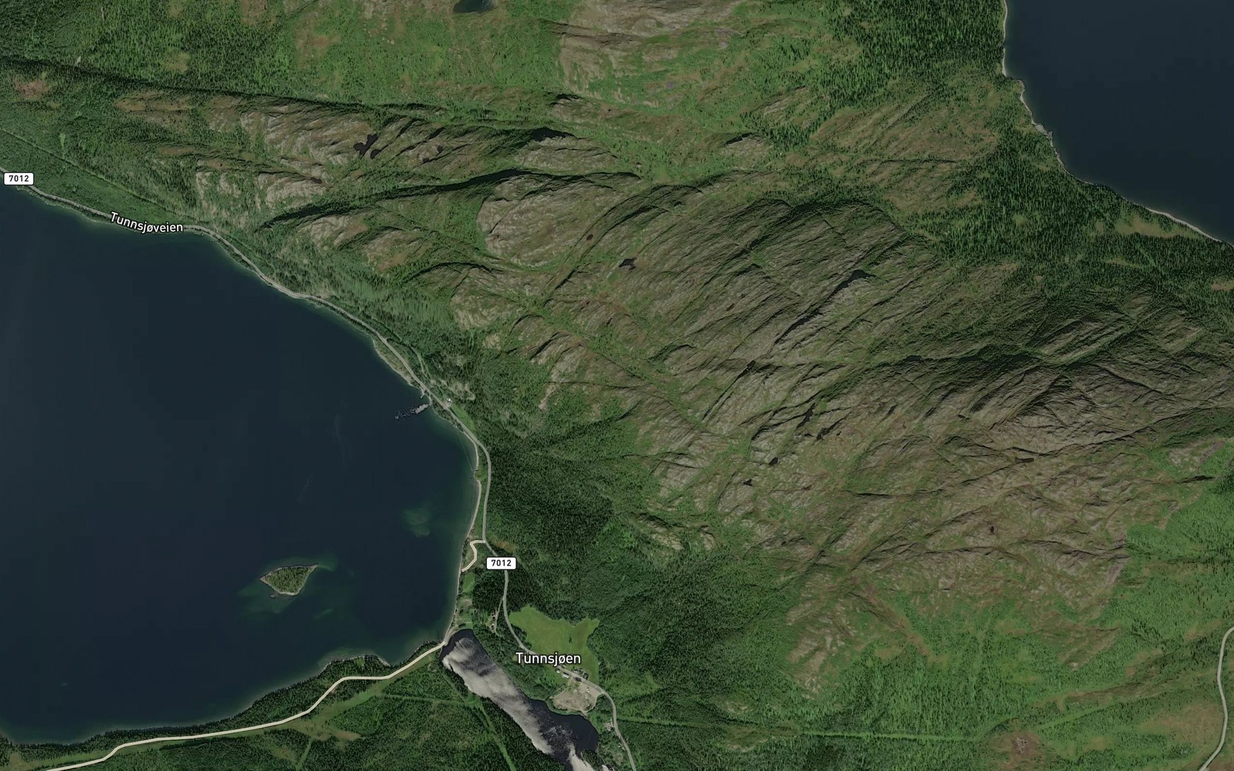 Satellite map of the Sprutbekken