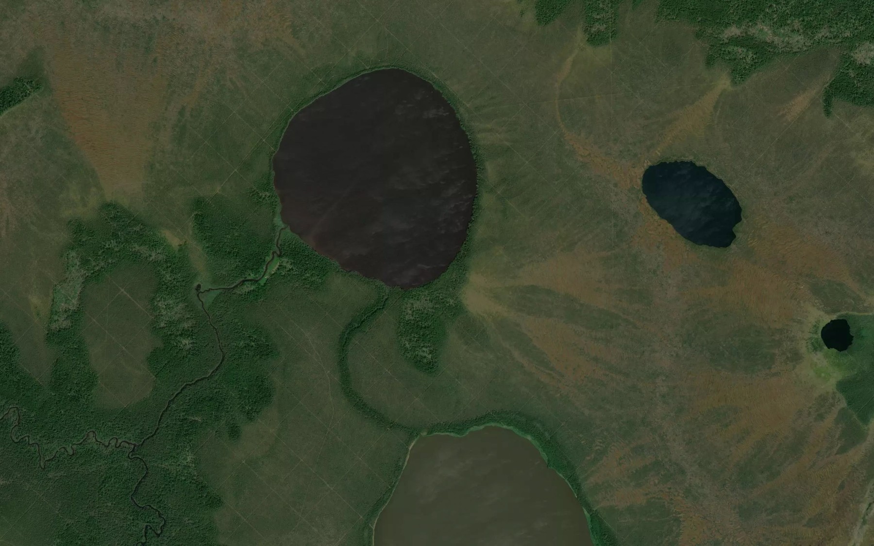 Satellite map of the Ozero Beloye
