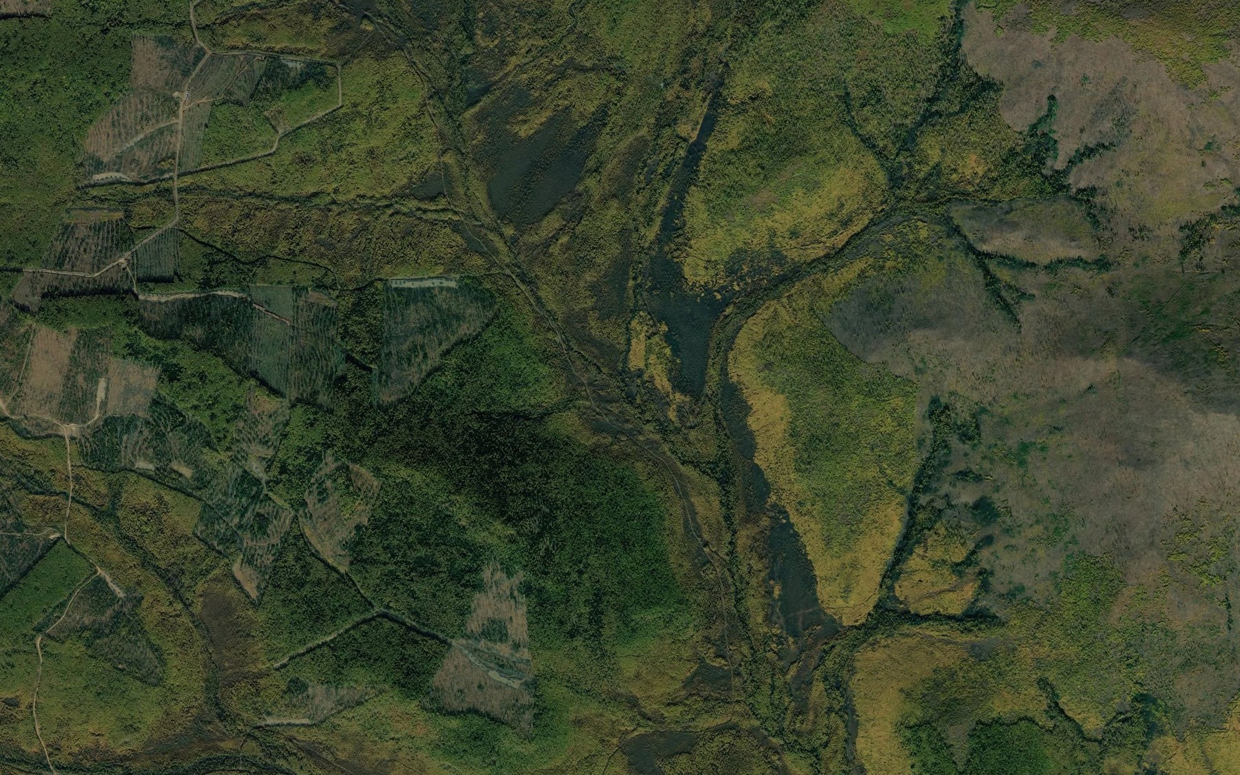 Satellite map of the Pravyy Poludennyy