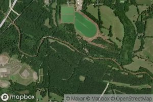 Satellite map of the Whiterock Creek