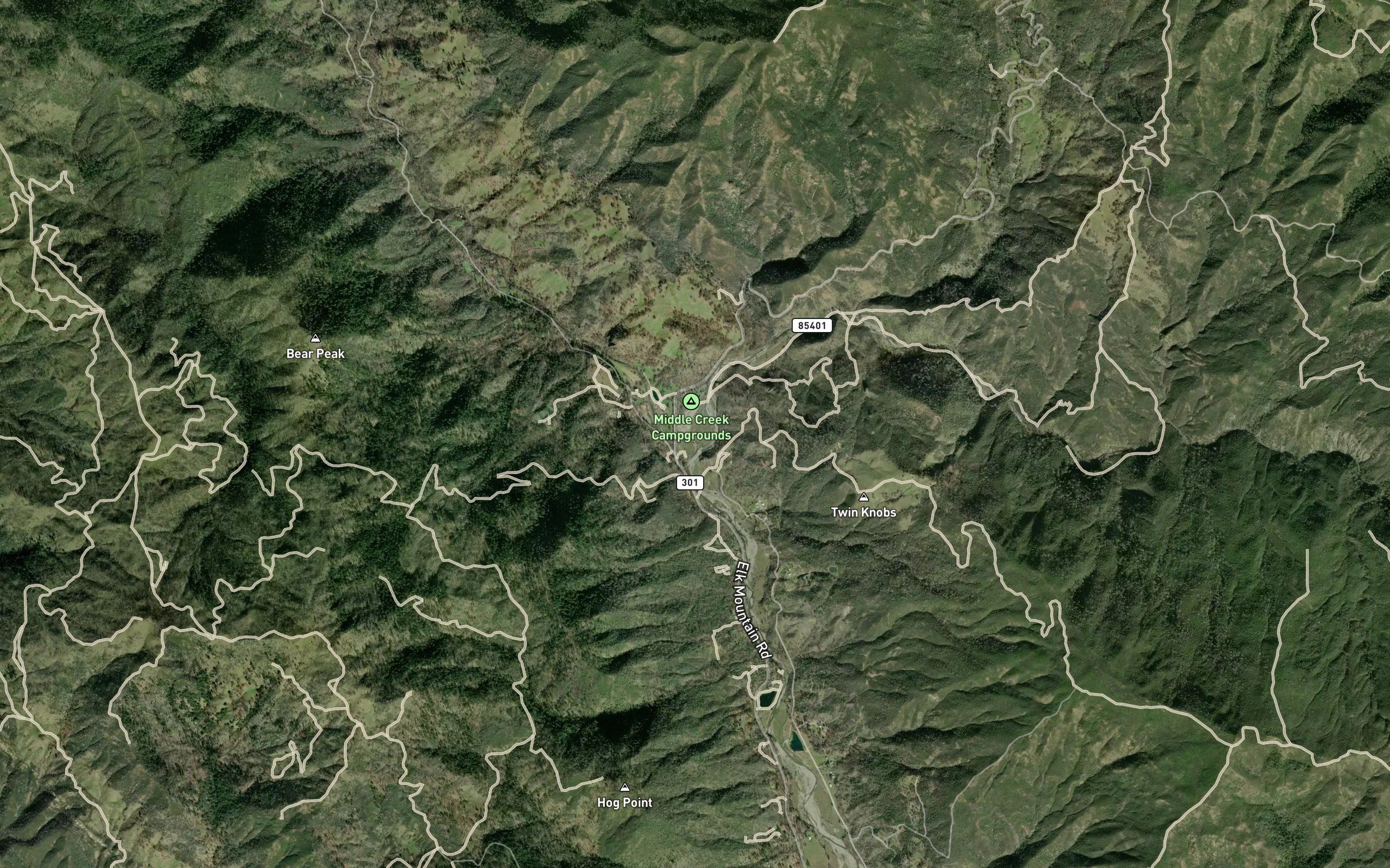 East Fork Middle Creek