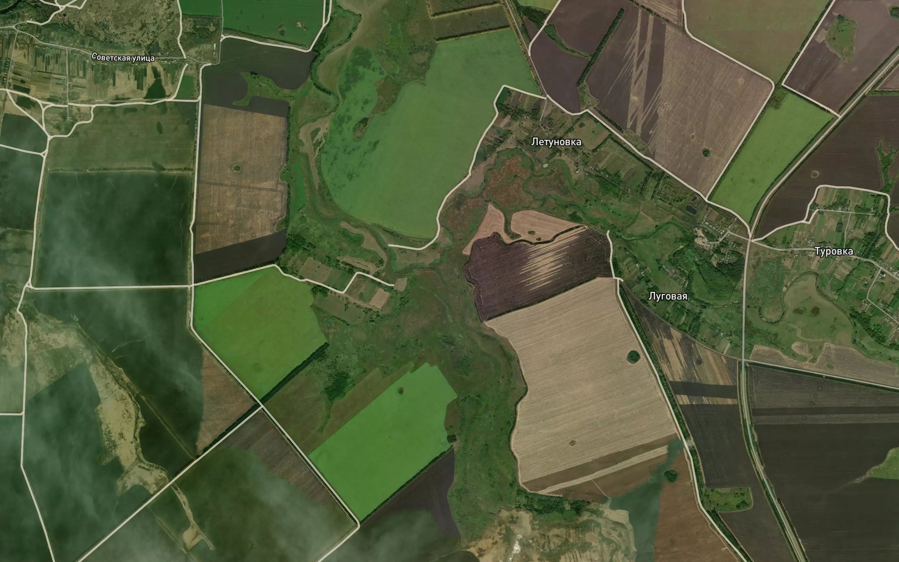 Satellite map of the Dal'nyaya Surena