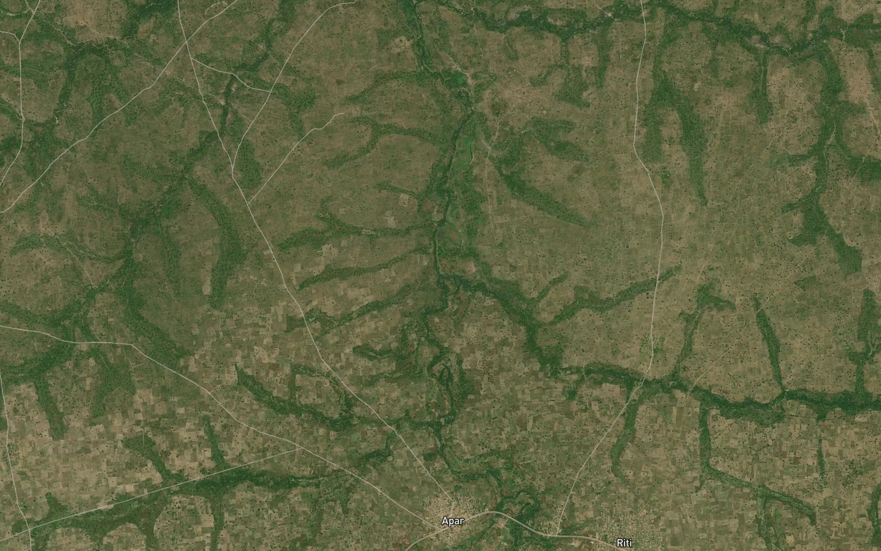 Satellite map of the River Jatikpa