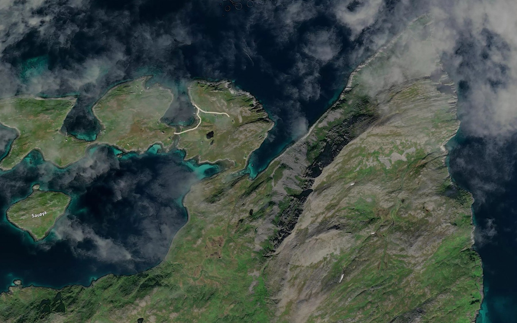 Satellite map of the Naeringsbukta