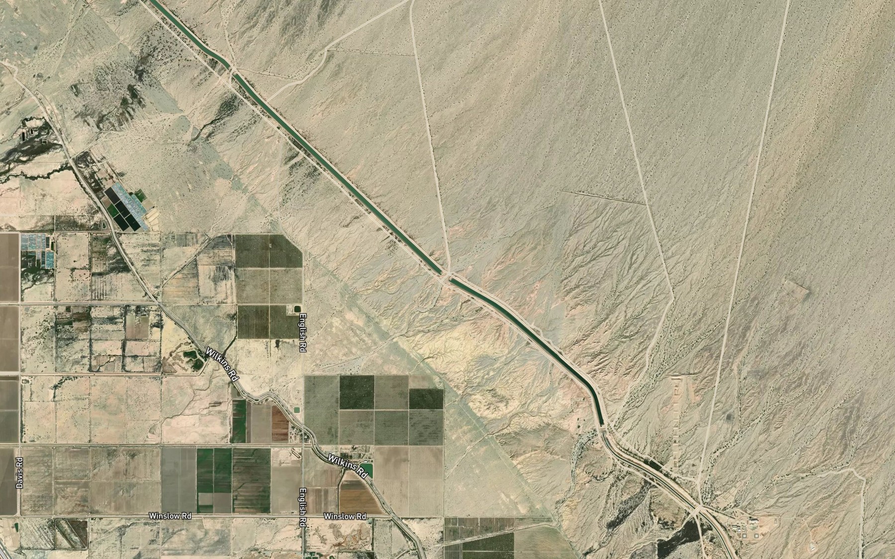 Satellite map of the Siphon Twelve