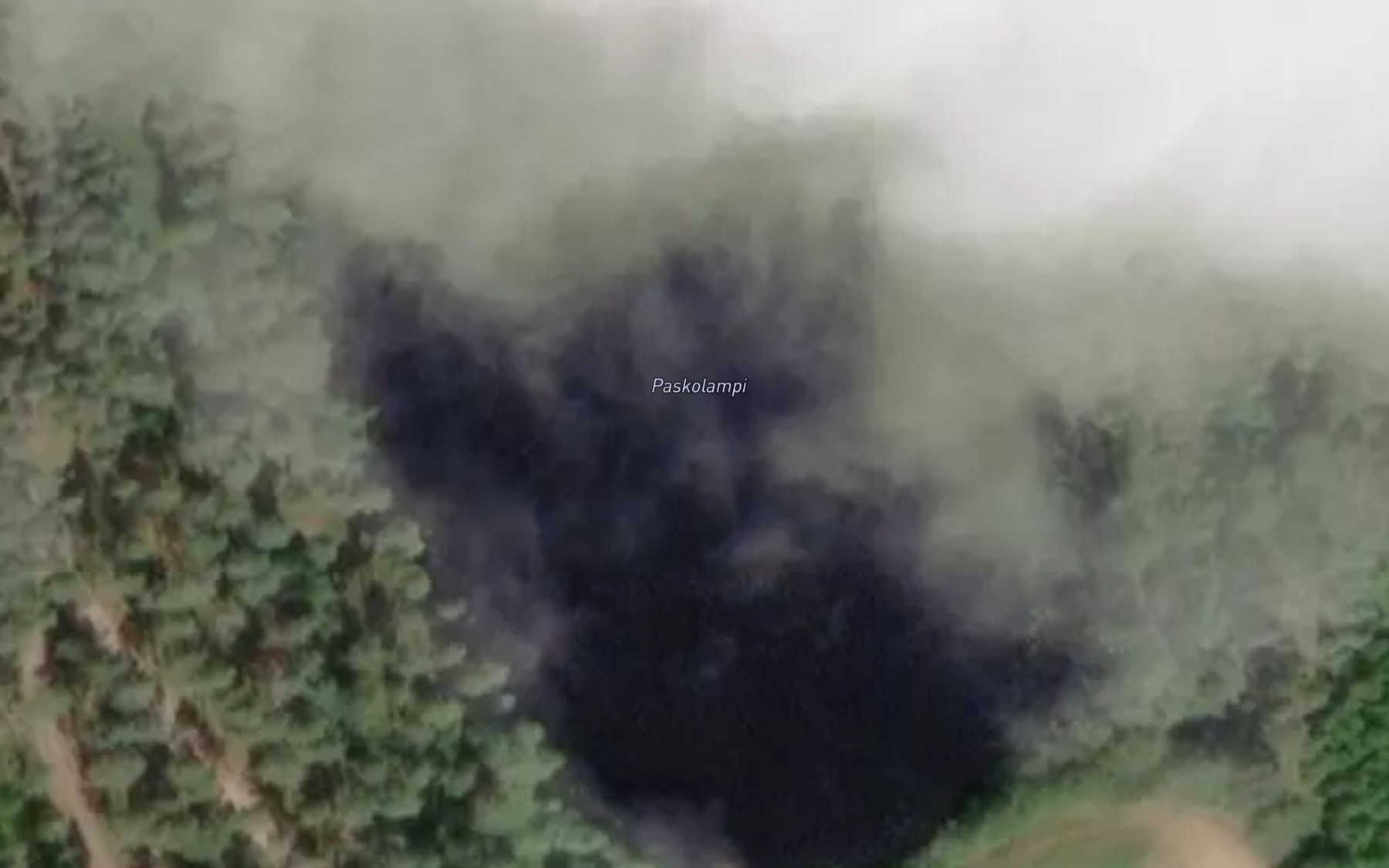 Satellite map of the Paskolampi