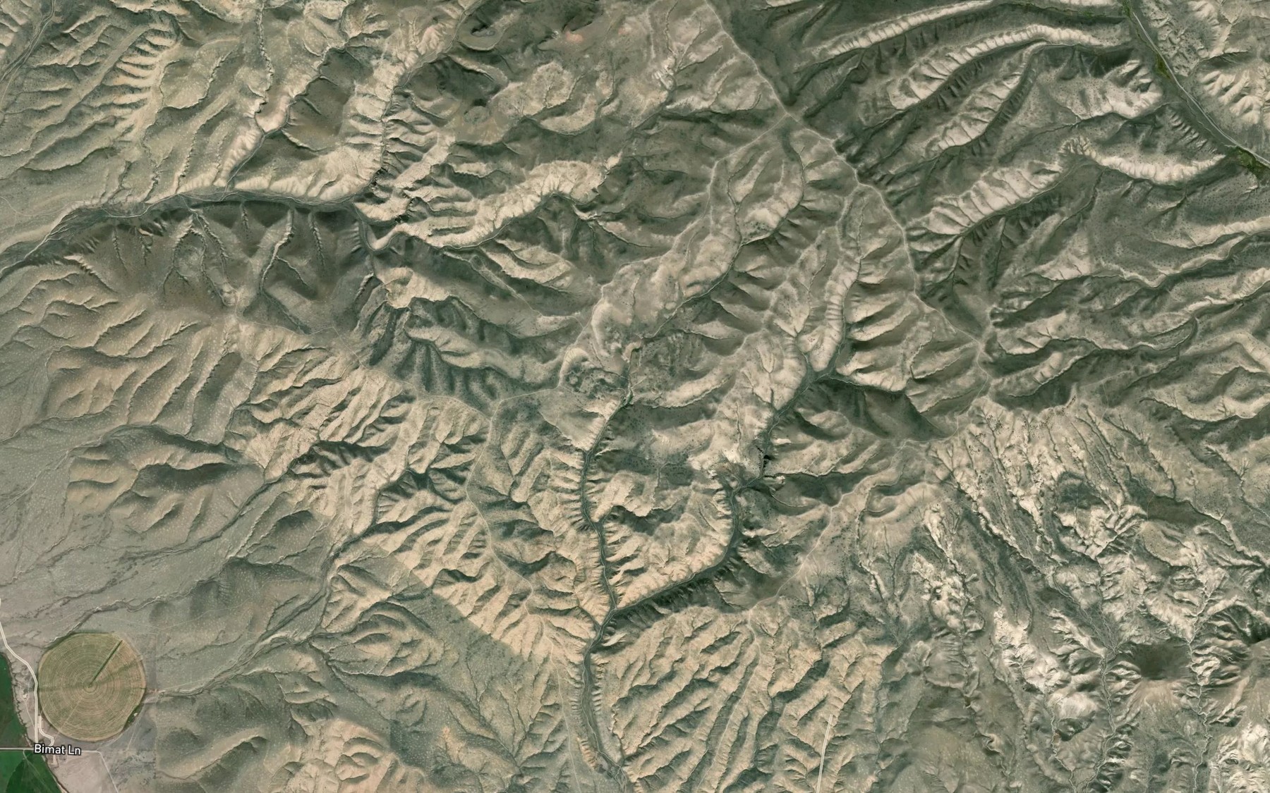 Satellite map of the 12S08W19BCCC01 Spring