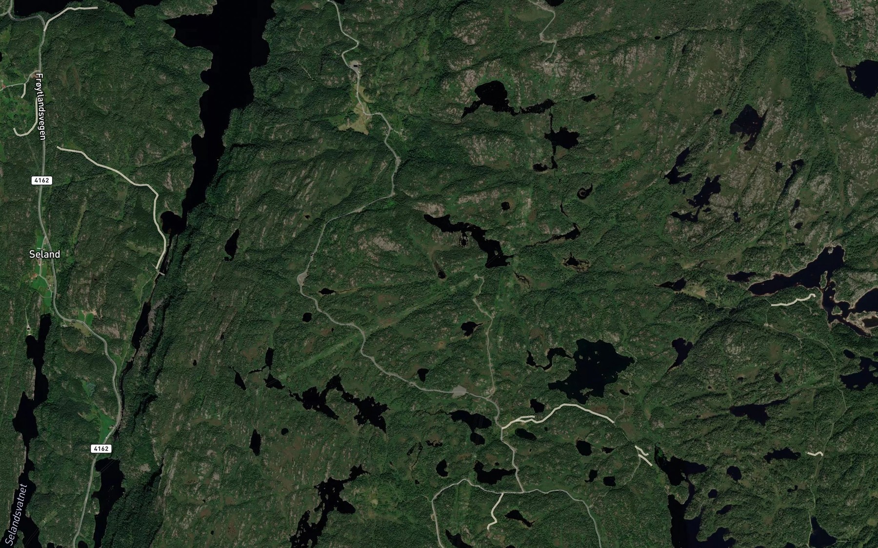Satellite map of the Kjetilstjodn