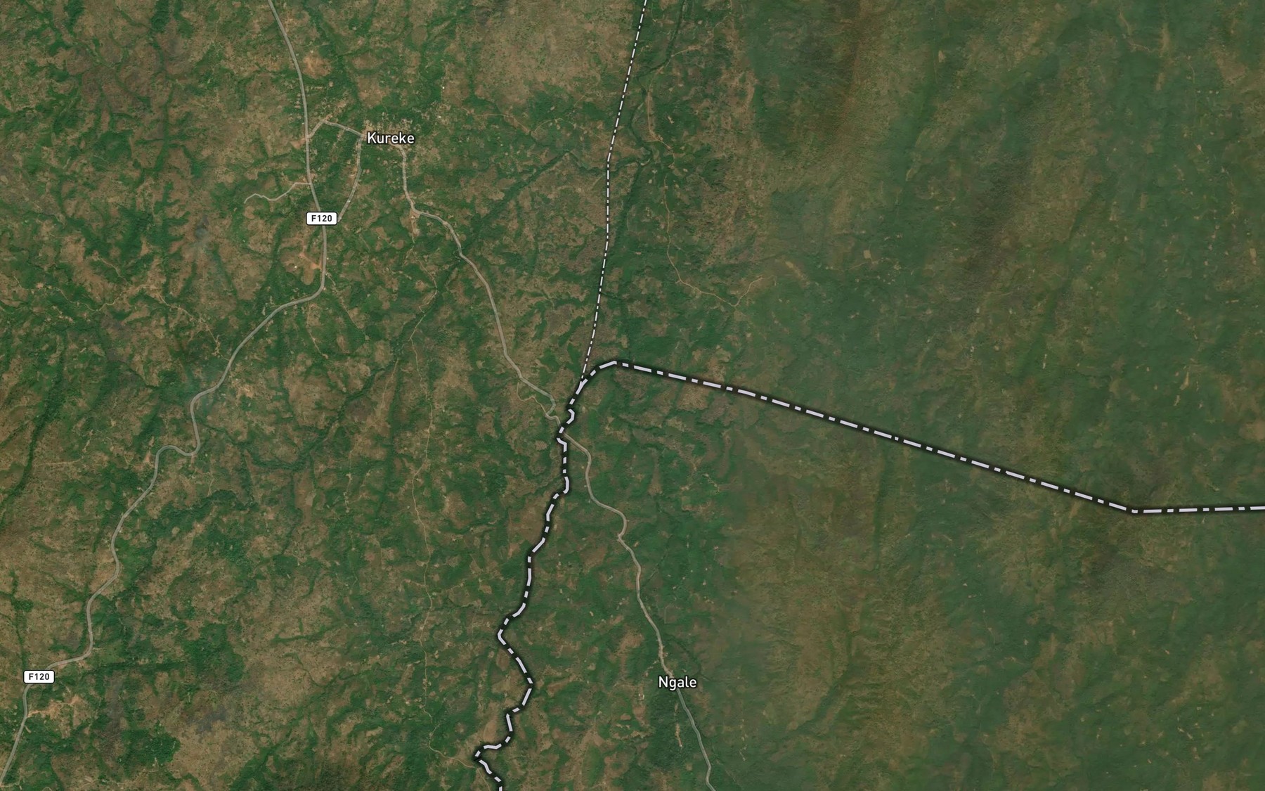 Satellite map of the Mahane