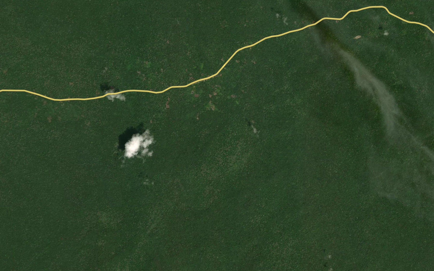 Satellite map of the Namouposso