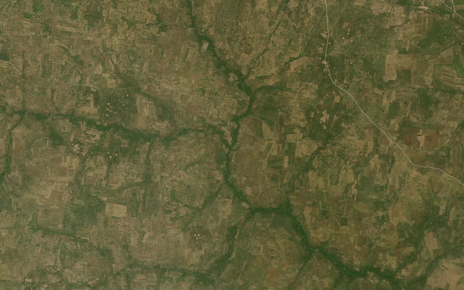Satellite map of the River Ishi
