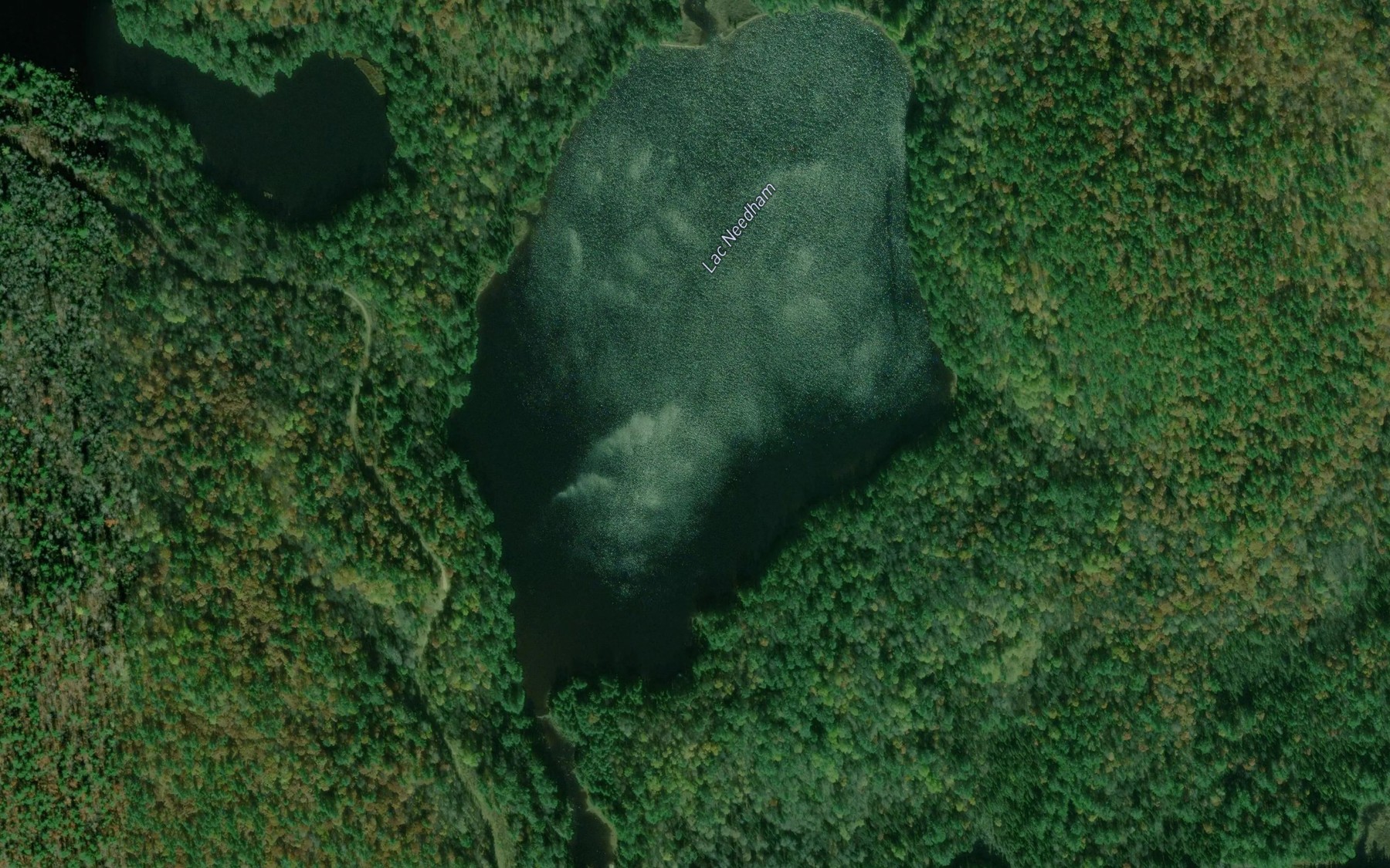 Satellite map of the Lac Needham