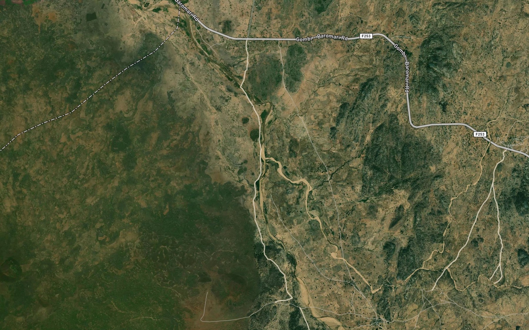 Satellite map of the Rafin Amsira