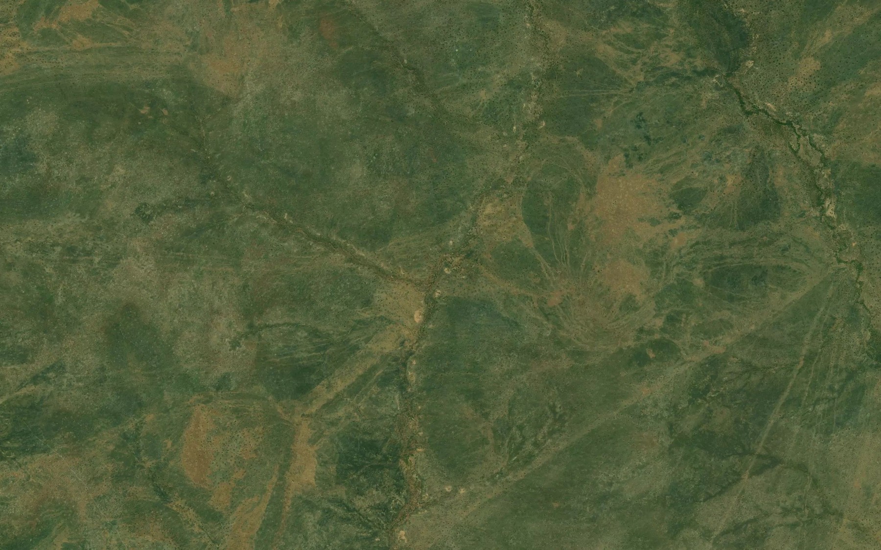 Satellite map of the Irkeye