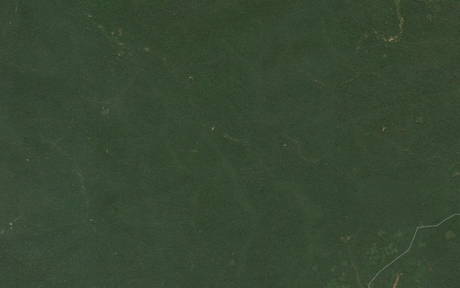 Satellite map of the Kanua