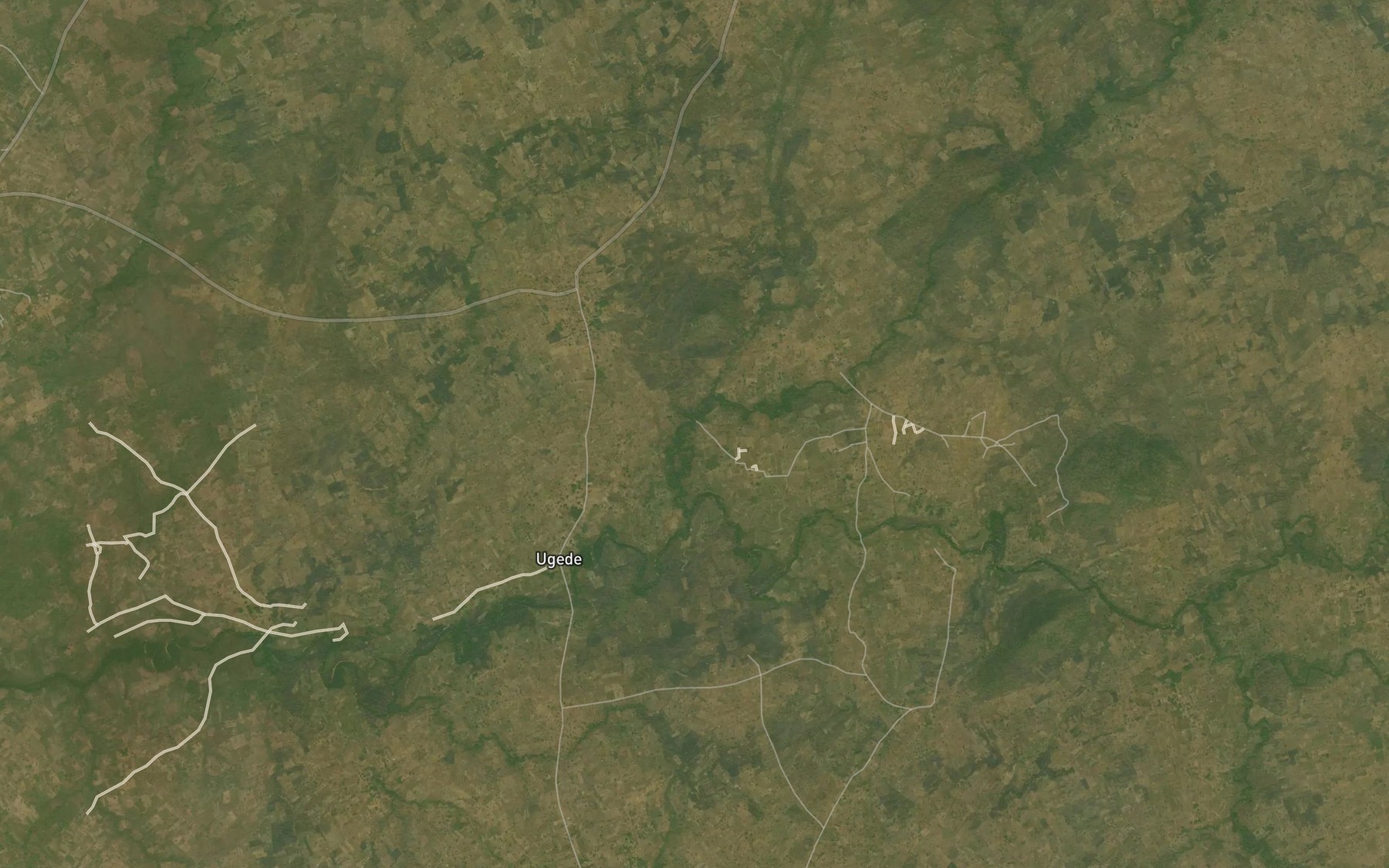 Satellite map of the River Uangendakpa