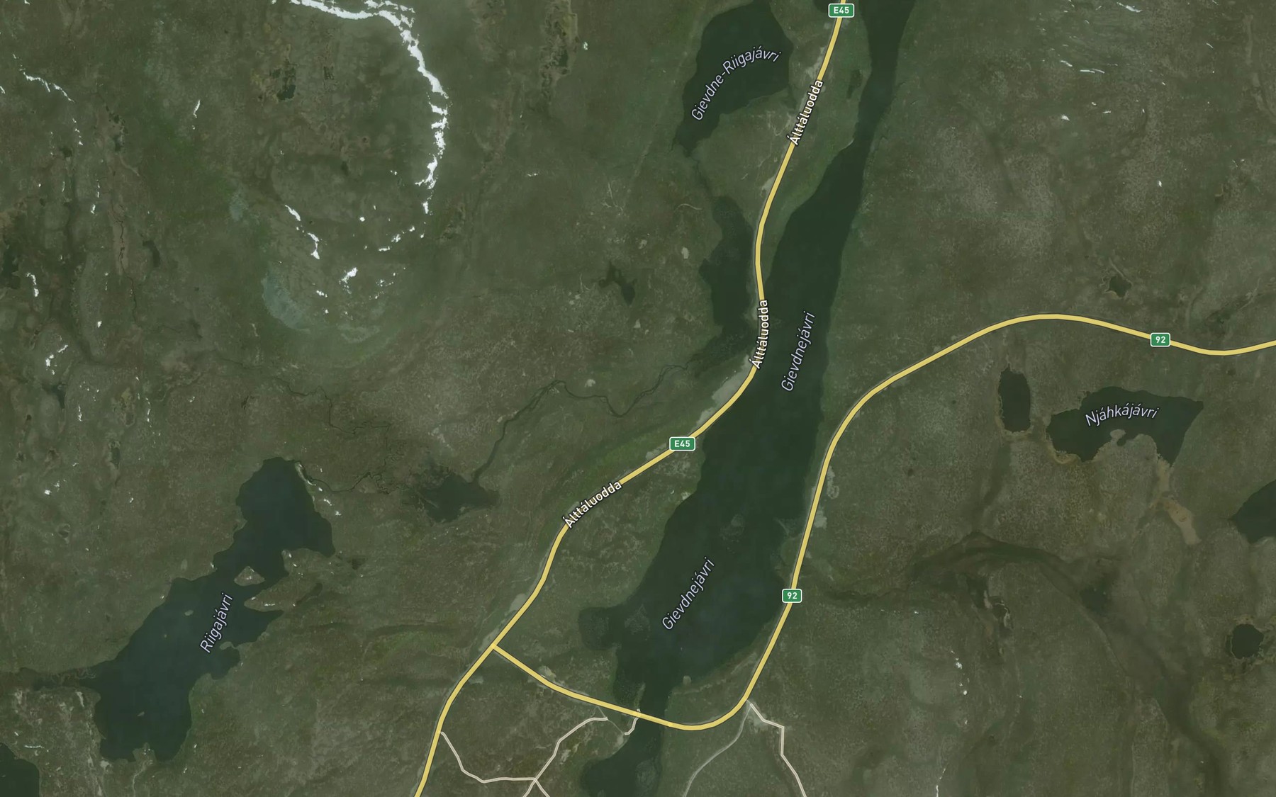 Satellite map of the Riigajakka