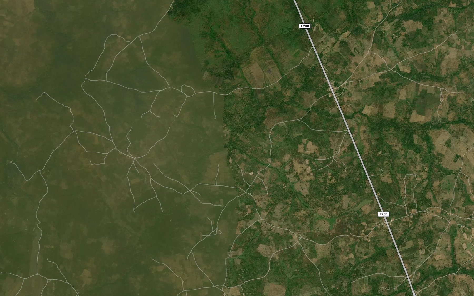 Satellite map of the River Oniyun