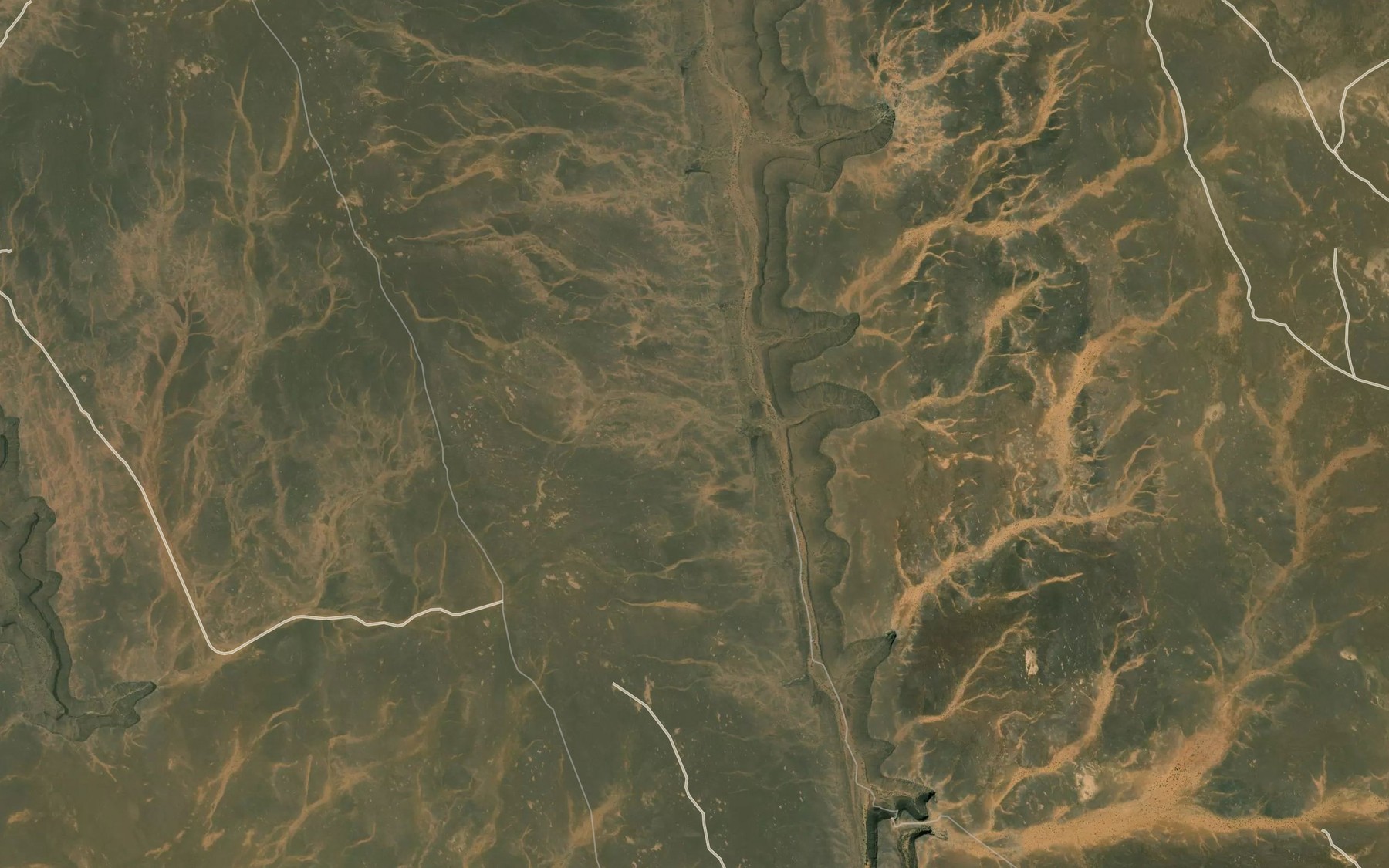 Satellite map of the Khneg el Gouadim