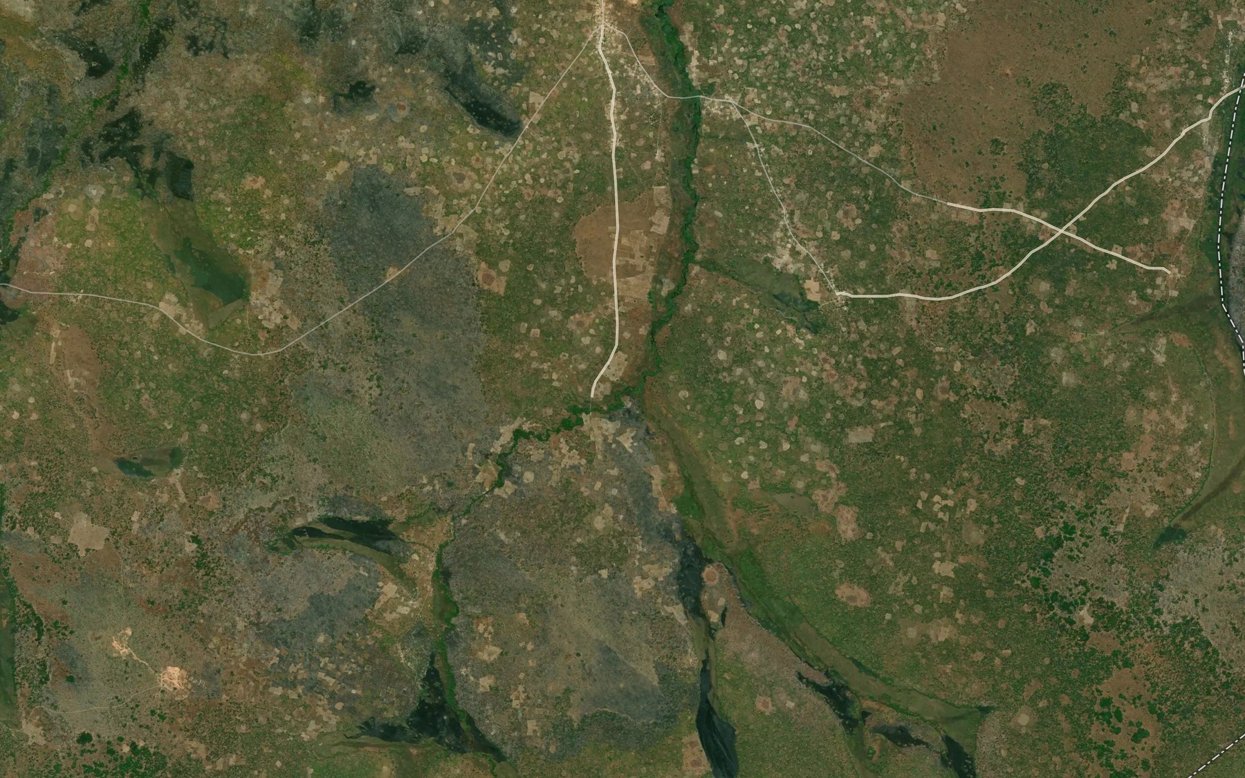Satellite map of the Chifutu