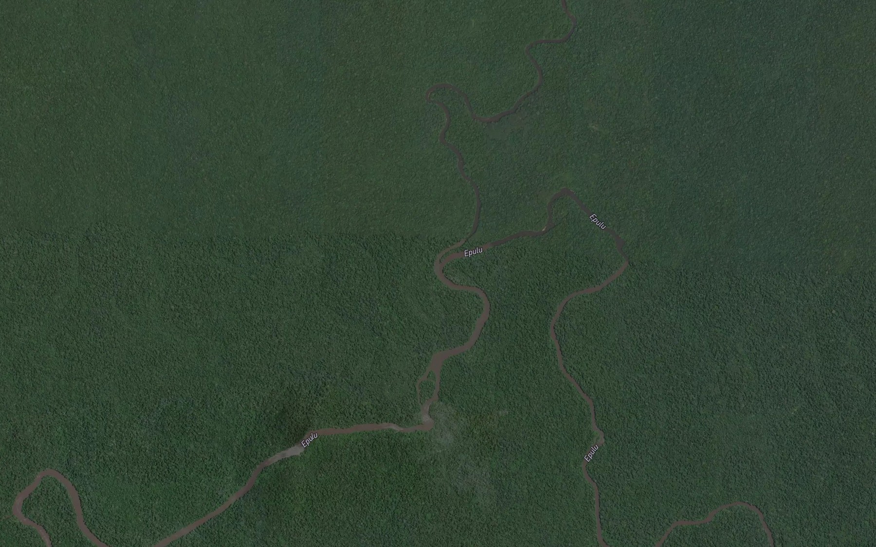 Satellite map of the Nduye