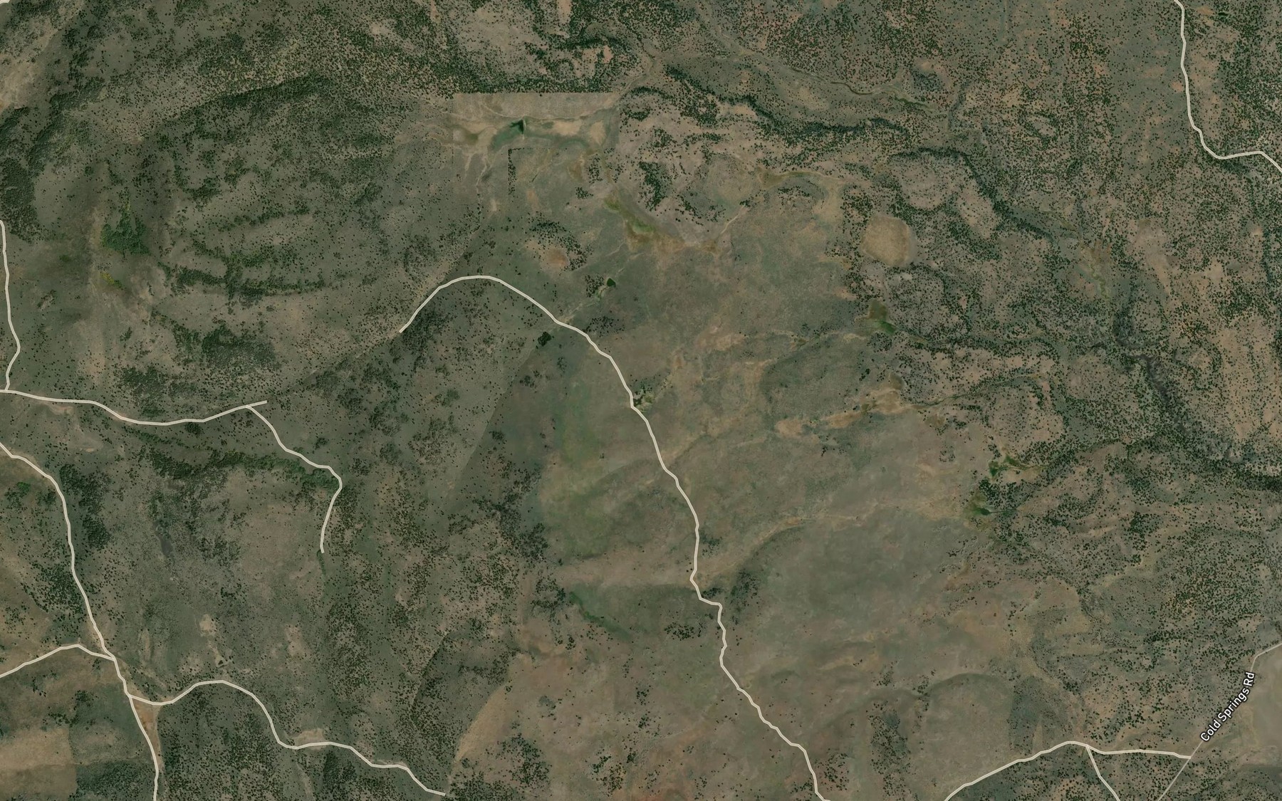 Satellite map of the Dodge Spring