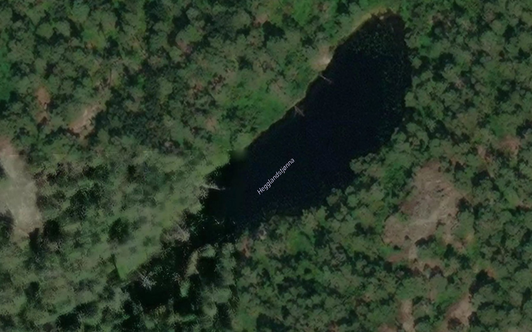 Satellite map of the Hegglandstjonna