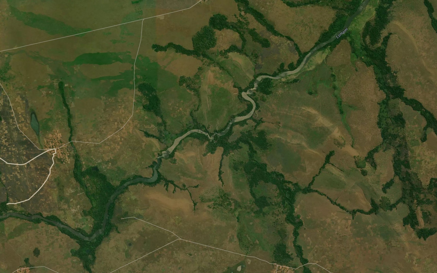 Satellite map of the Kaleye