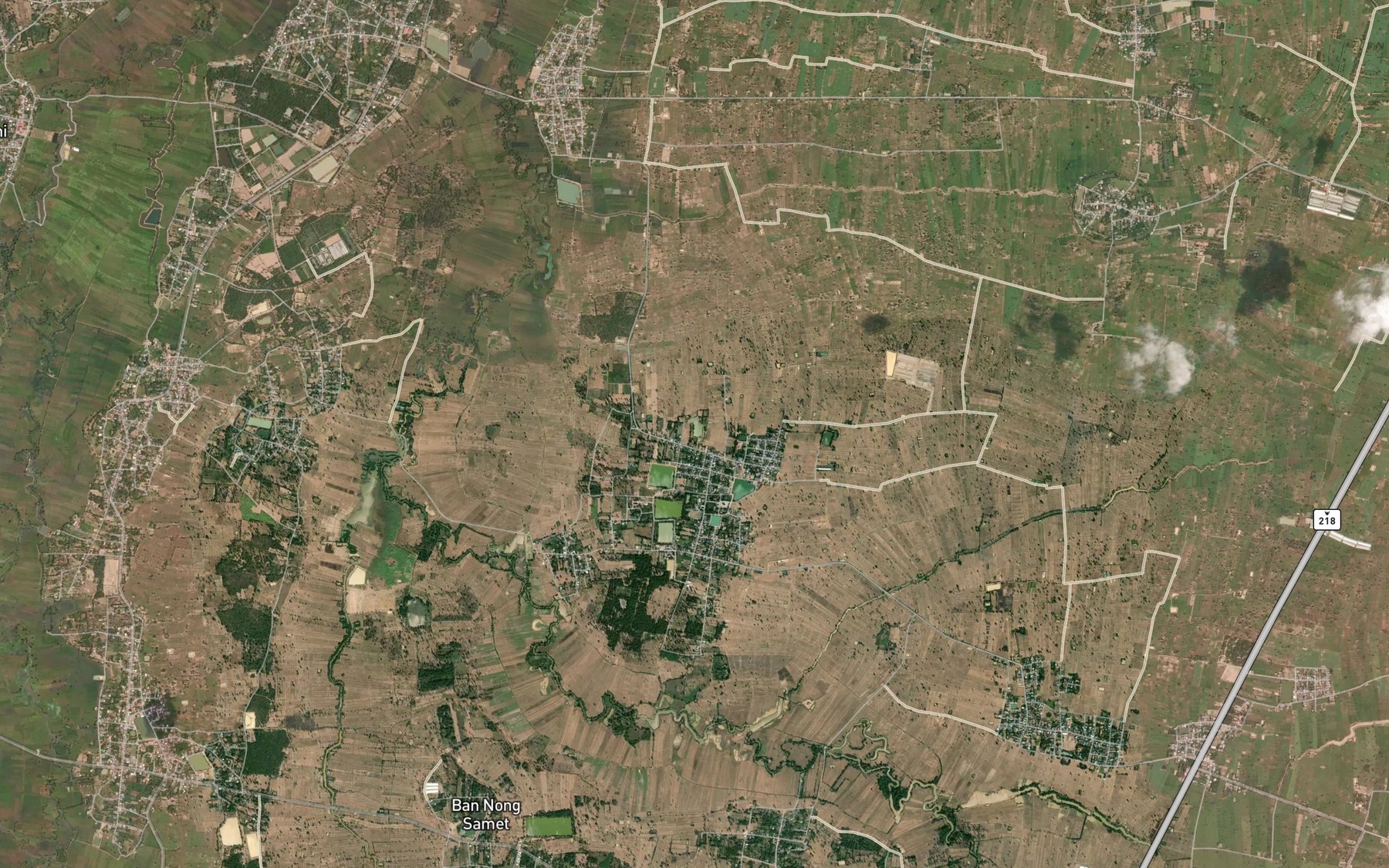 Satellite map of the Nong Krathum